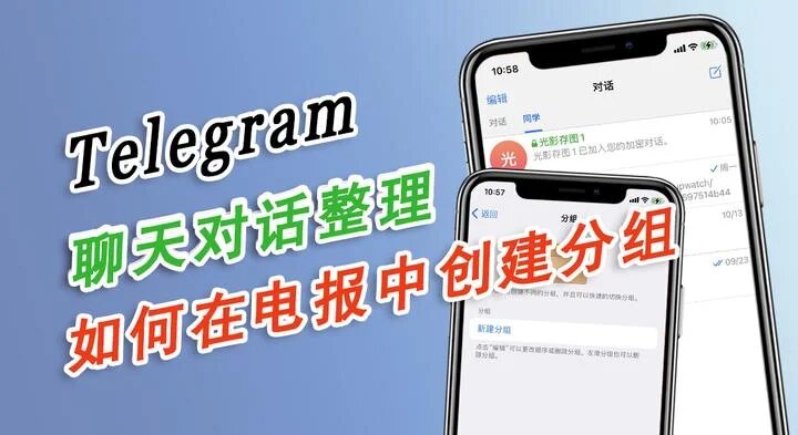 Telegram可以分組嗎？